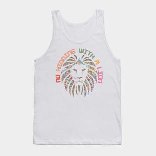 lion king no kidding with a lion | animal collection 2020 Tank Top